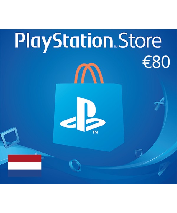 PlayStation Network Card €80 NL PlayStation 4 Key 